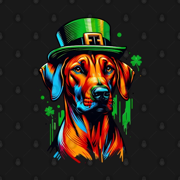 Rhodesian Ridgeback's Saint Patrick's Day Celebration by ArtRUs