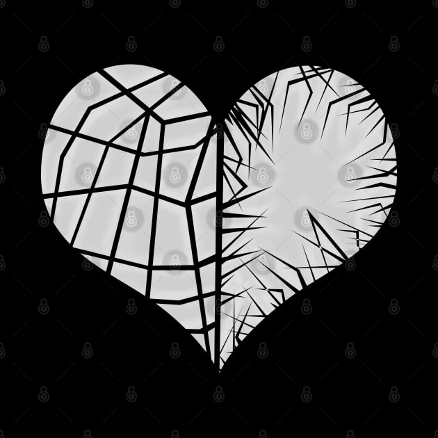 White Heart - Broken Hearts by ArtsoftheHeart