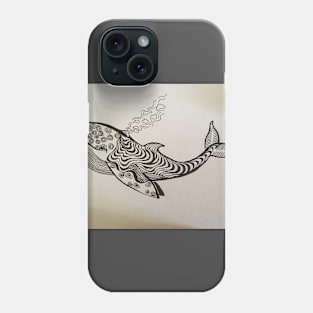 My Lovely Whale Phone Case