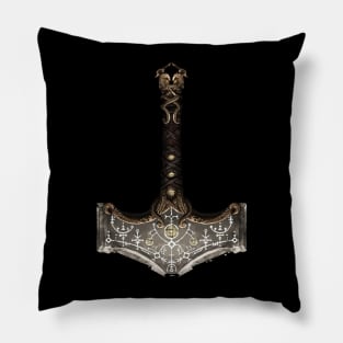 Mjölnir - Symbol of Thunder & Lightning Pillow