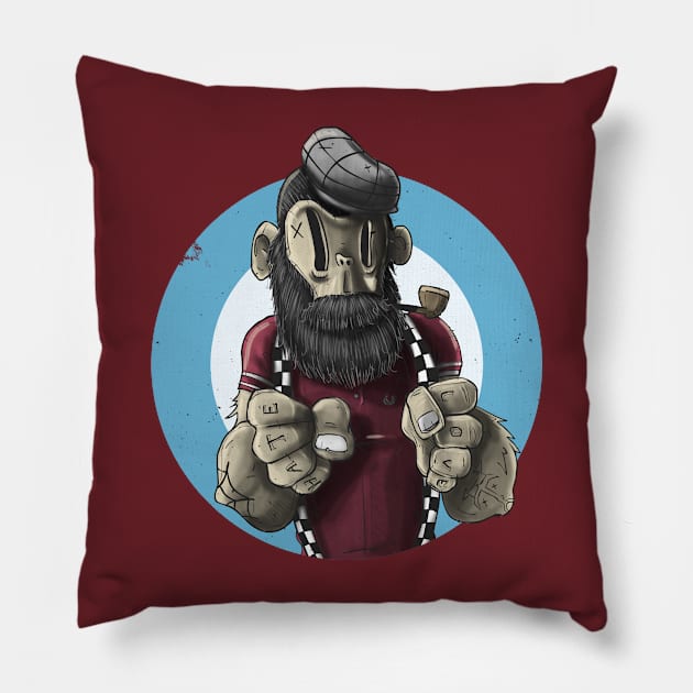 Rude Boy Pillow by Bishok