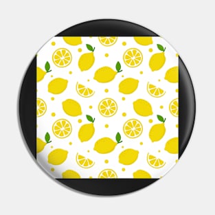 Sliced Lemons Pin