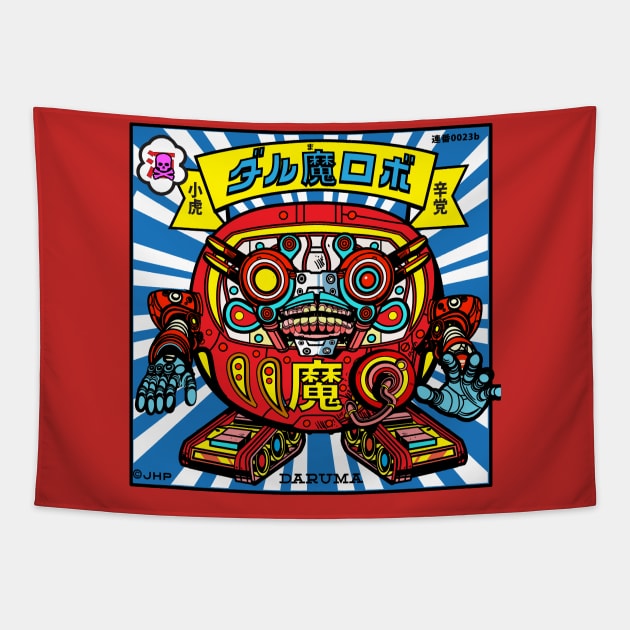 Daruma ROBO Tapestry by 1shtar