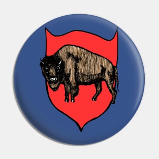 Buffalo Crest Pin