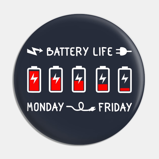 Bttery life. Monday - Friday. Pin by Yolanda84