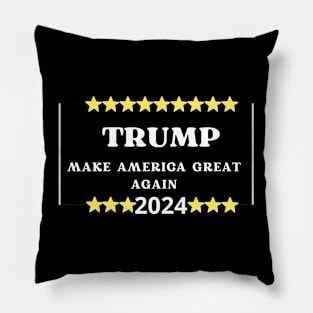 Make America Great Again Trump 2024 Shirt Pillow