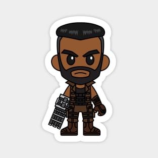 Chibi Barret Wallace Magnet