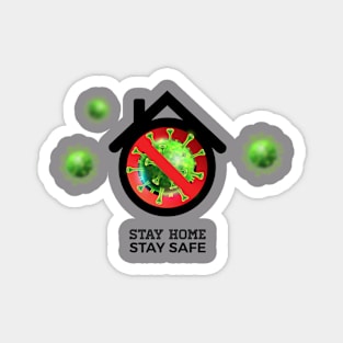 Stay Home Magnet