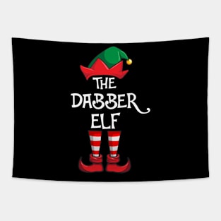 Dabber Elf Matching Family Christmas Tapestry