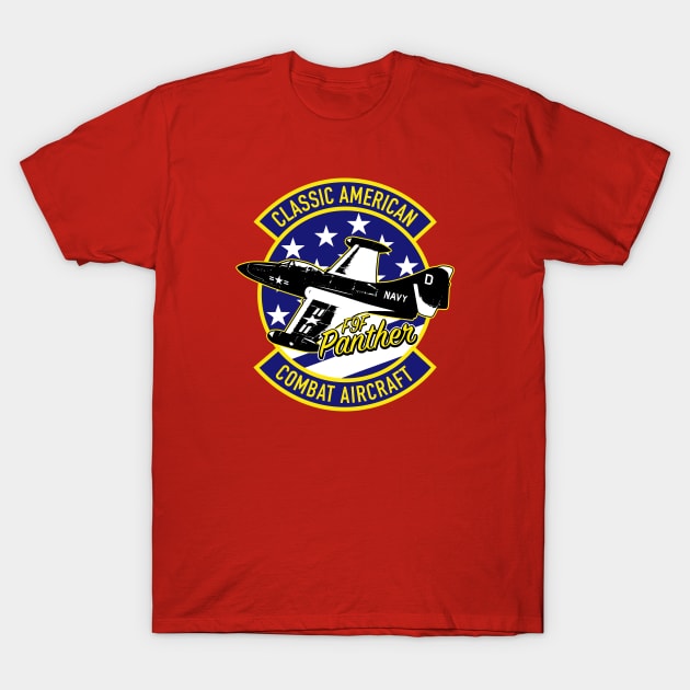 F9F Panther - Navy F9f Panther - T-Shirt