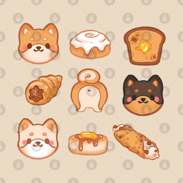 Shiba Buns by Stars&Sprinkles