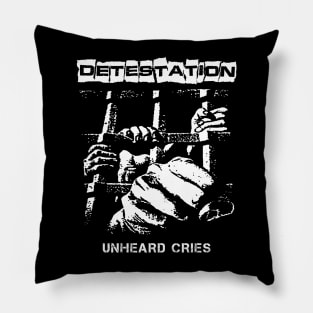 Detestation "Unheard Cries" Tribute Pillow