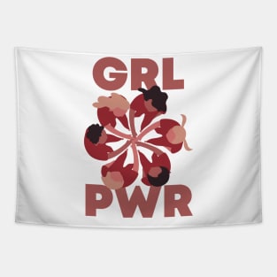 Grl pwr Feminist Feminism Women Rights Equality Tapestry