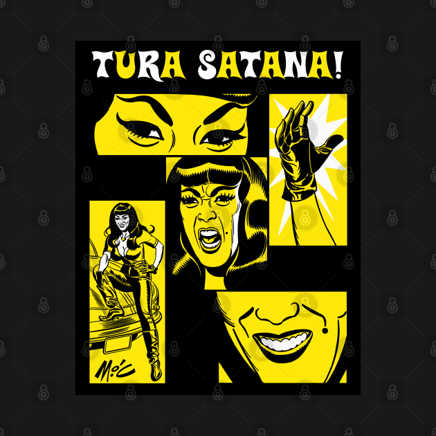 Tura Satana! by Mitch O'Connell by Tura Satana Inc