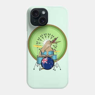 Kiwi Bird Drummer Phone Case