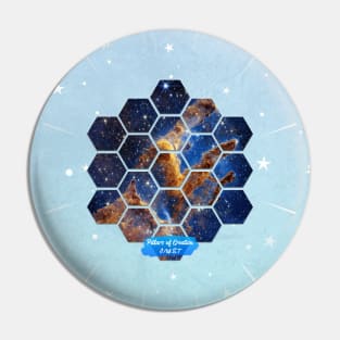 Pillars of Creation: James Webb Space Telescope V02 Pin