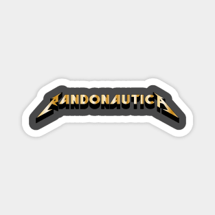 Randonautica Metal Logo Magnet