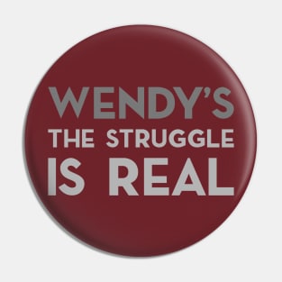 Wendy's T-Shirt Pin