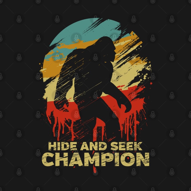 Bigfoot Hide And Seek Champion by RadStar