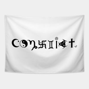 COEXIST = CONFLICT Tapestry