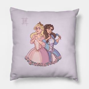 Princess and the pauper Pillow