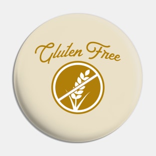 Gluten Free Anti Wheat Shirt Pin