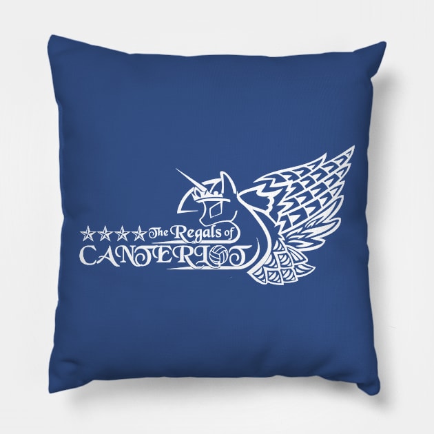 Regals of Canterlot Pillow by Guacamole