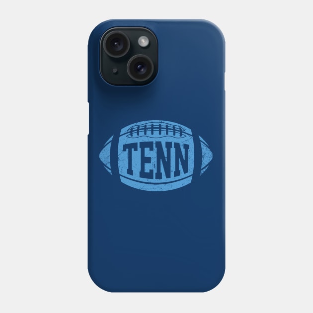 TENN Retro Football - Navy Phone Case by KFig21