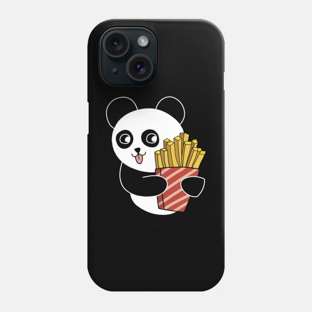 The Panda's Fries Phone Case by pako-valor