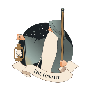 Tarot Arcana: The Hermit T-Shirt