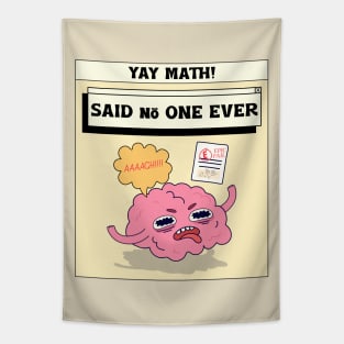 yay math - said no one ever Tapestry