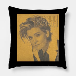 Brandi Carlile Old Poster Pillow