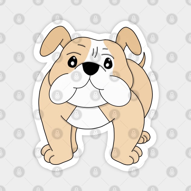 Dog Cartoon Amazing Bulldog Magnet by DiegoCarvalho