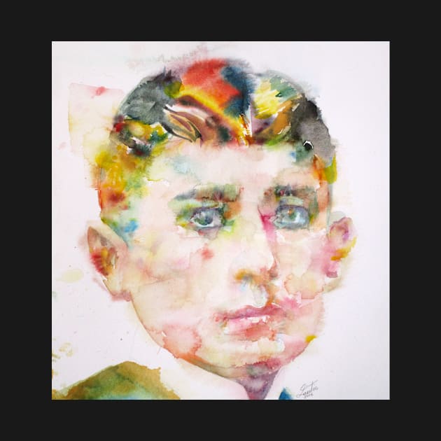 FRANZ KAFKA watercolor portrait .1 by lautir