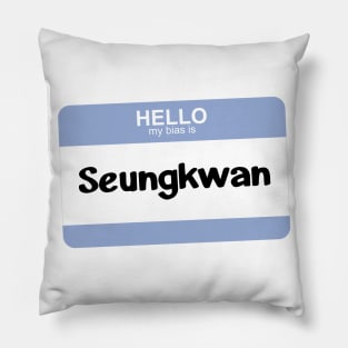 My Bias is Seungkwan Pillow