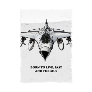 Fighter Jet Born P3 T-Shirt