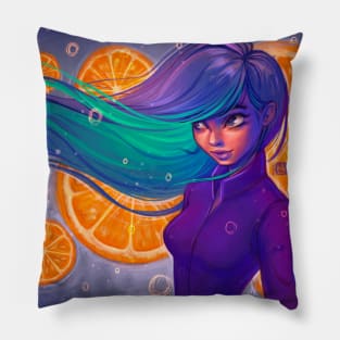 Orange Soda Pillow