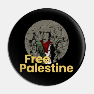 Palestine Free Pin
