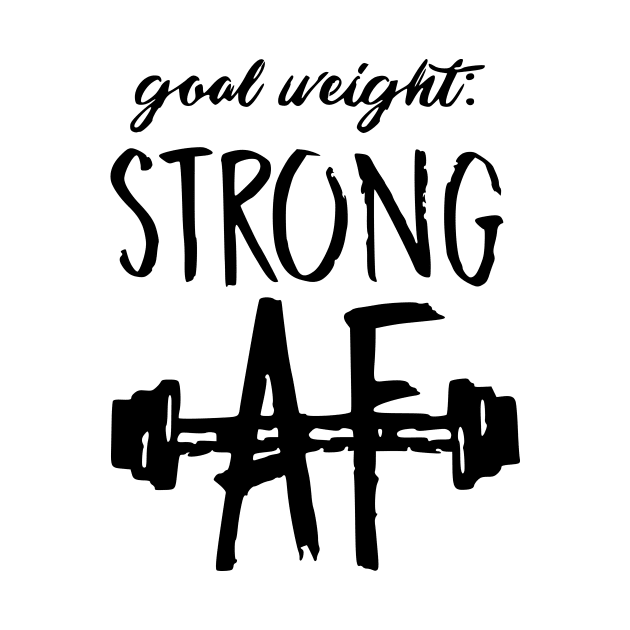 Strong AF by black and white prints