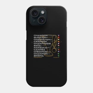 CHAMPION: Say ¿Qué? Top Ten Spoken (World) Phone Case