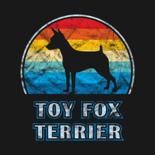 Toy Fox Terrier Vintage Design Dog T-Shirt