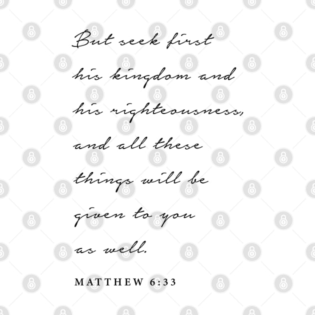 Matthew 6:33 by cbpublic