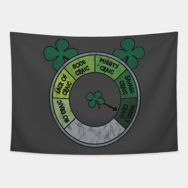 Craic O Metre Tapestry by BasicBeach