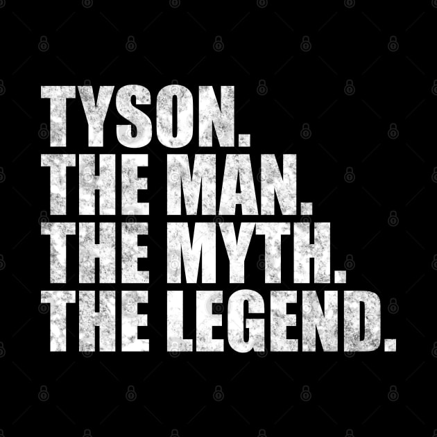 Tyson Legend Tyson Name Tyson given name by TeeLogic