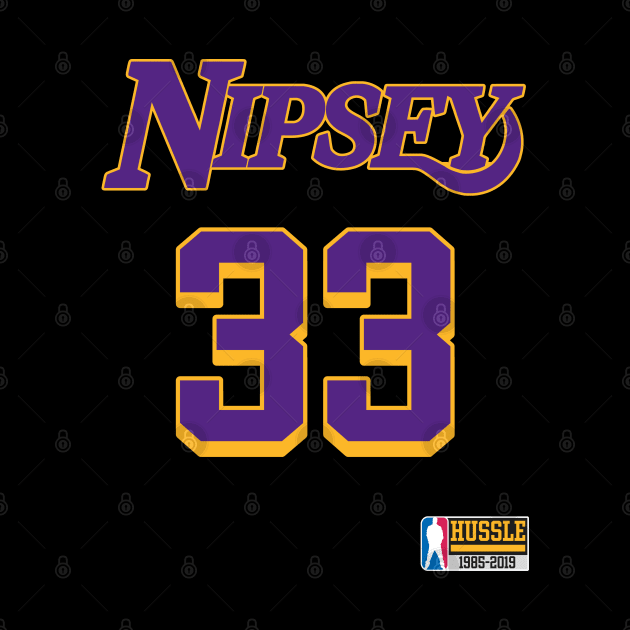 Nipsey Hussle Tribute Jersey by darklordpug