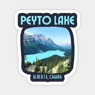 Peyto Lake Alberta Canada Magnet