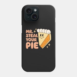 Cute Thanksgiving Mr Steal Your Pie Phone Case