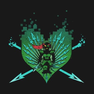 Underheart - Undyne Green T-Shirt