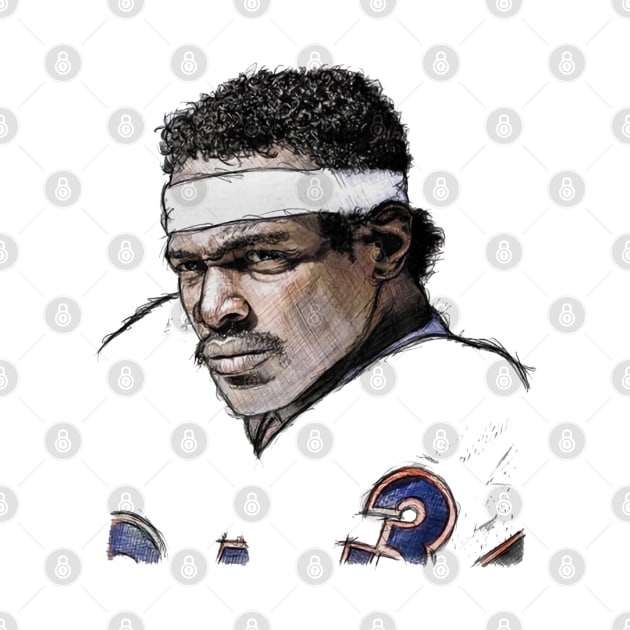 Walter Payton Chicago Icon by Buya_Hamkac