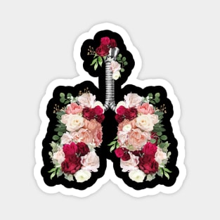 Lung Anatomy / Cancer Awareness 11 Magnet